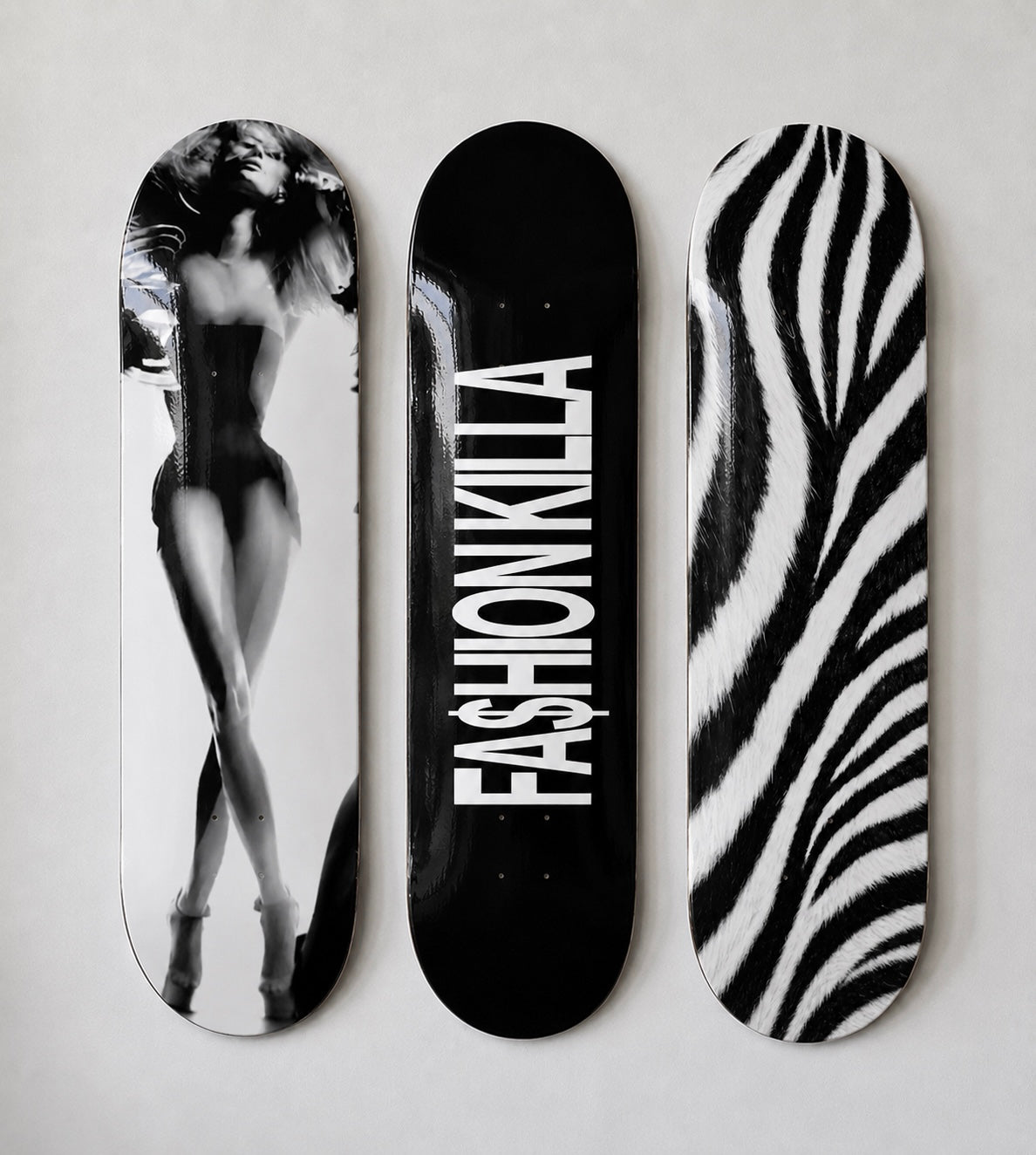 Fashion Killa Skateboard Wall Decor Set