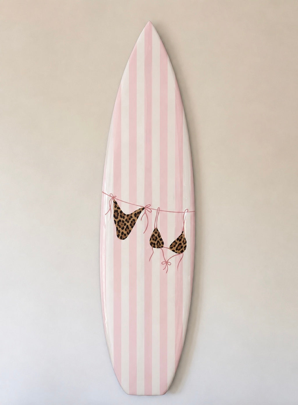 Kini Babe Surfboard Wall Decor