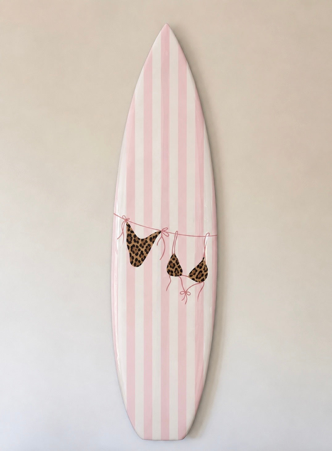 Kini Babe Surfboard Wall Decor