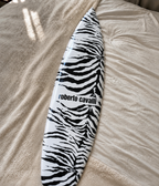 Cavalli Zebra Print Surfboard Wall Decor