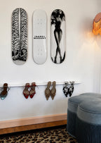 Isabel Marant and Zebra Print Skateboard Wall Decor Set
