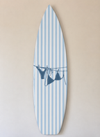 Kini Babe Surfboard Wall Decor