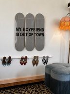 Out of Town Skateboard Wall Decor Set