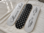Heaven Sent Polka Dot Skateboard Wall Decor Art