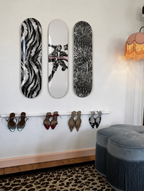 Saint Laurent Disco Skateboard Wall Decor Set