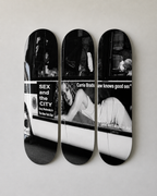 Carrie Skateboard Wall Decor Set