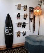 Saint Surfboard Wall Decor