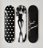 Saint Laurent and Polka Dot Wall Decor Set