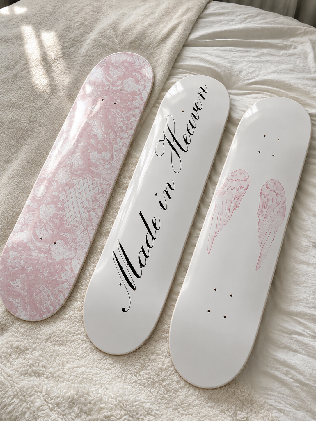 Made in Heaven Skateboard Wall Decor Art