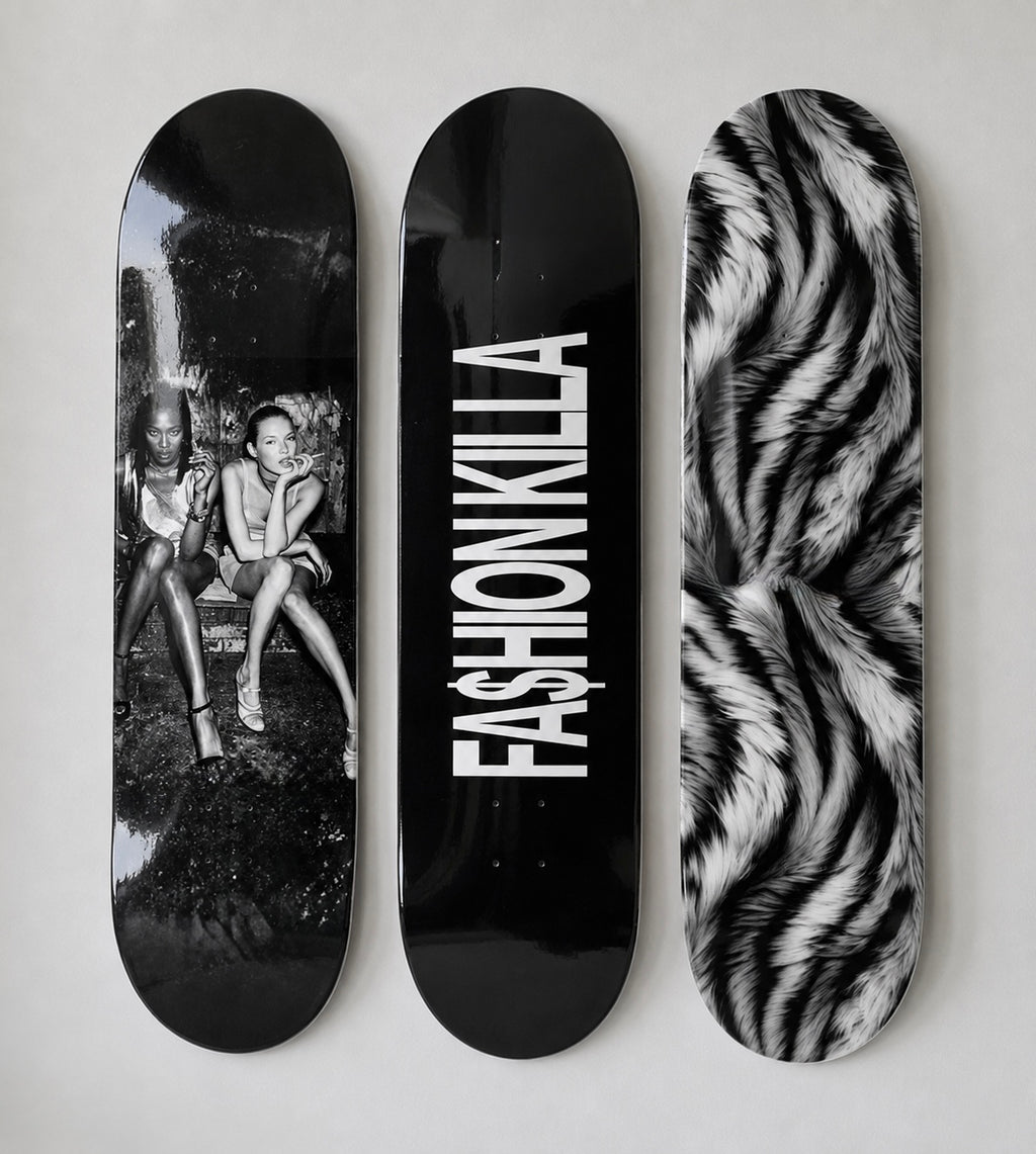 Fashion Killa Skateboard Wall Decor Set