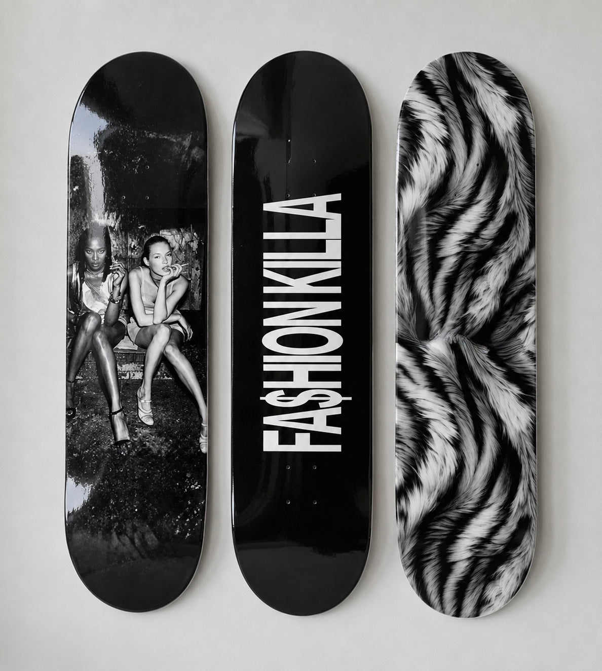 Fashion Killa Skateboard Wall Decor Set