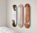 Chanel Cheetah Summer Skateboard Wall Decor Set