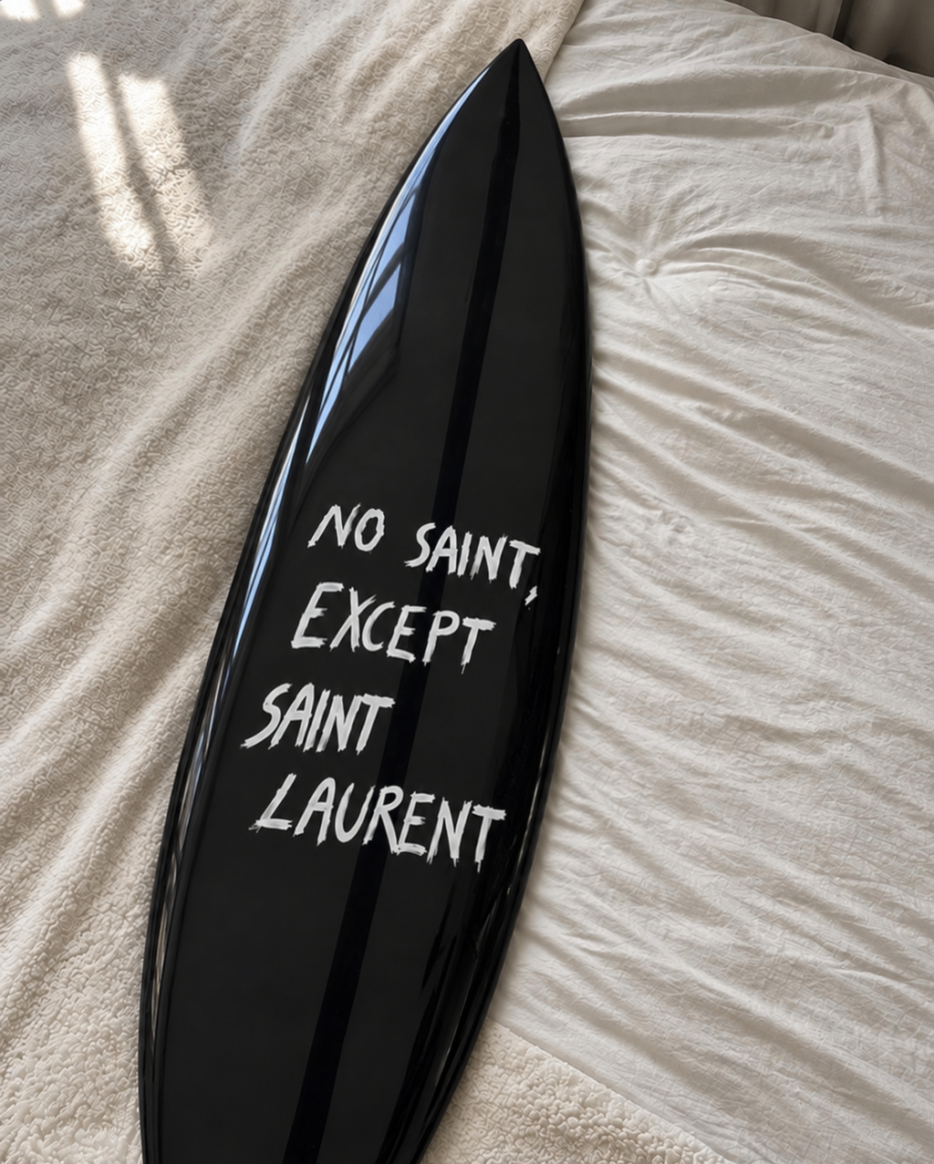 Saint Surfboard Wall Decor
