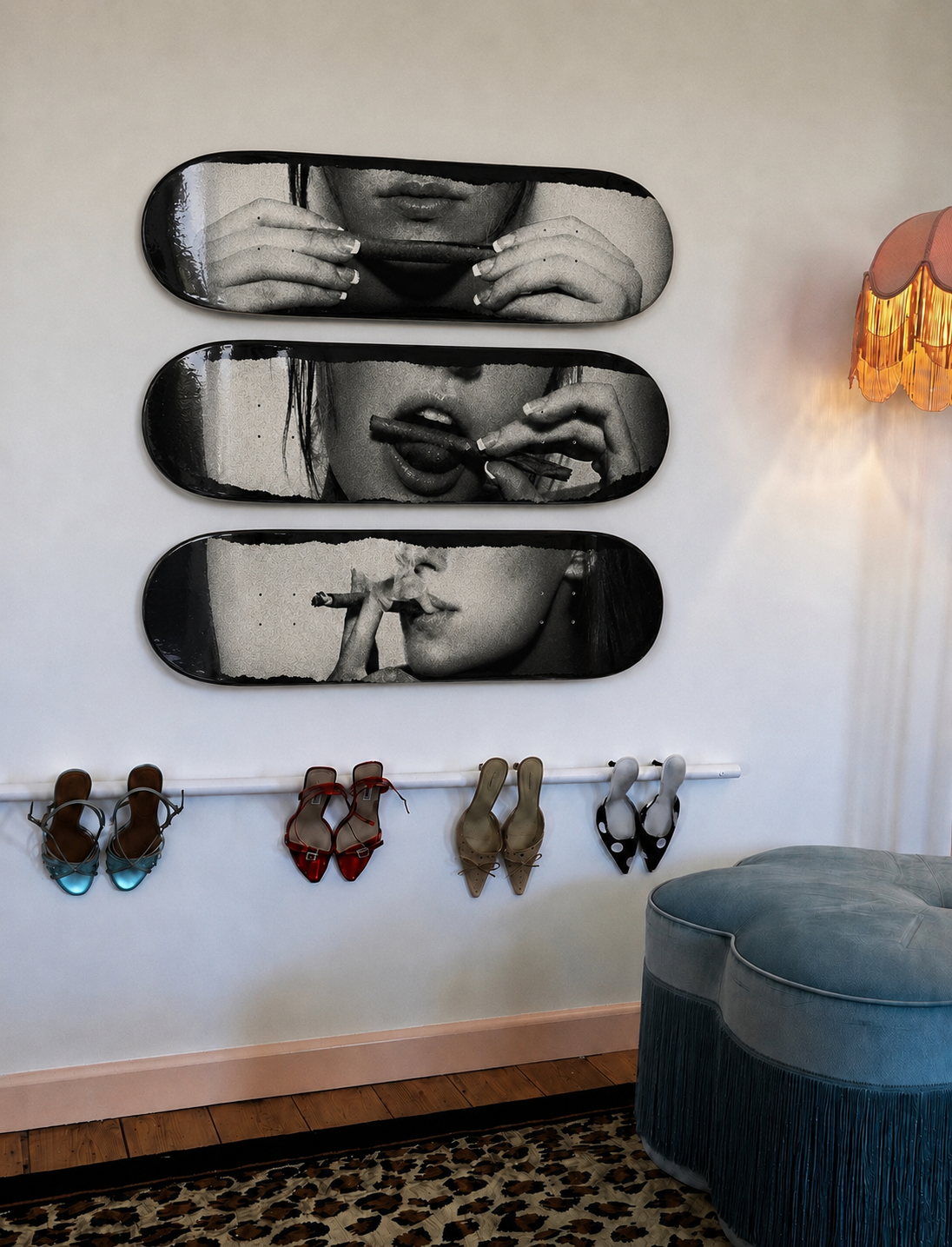 Fashion Killa Skateboard Wall Decor Set