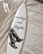Cowboys & Angels Surfboard Wall Decor