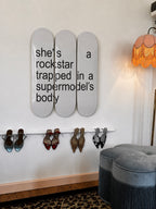 Rockstar Skateboard Wall Decor Set