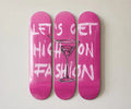 Let’s Get High Fashion Skateboard Wall Decor Set