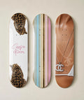 Chanel Cheetah Summer Skateboard Wall Decor Set
