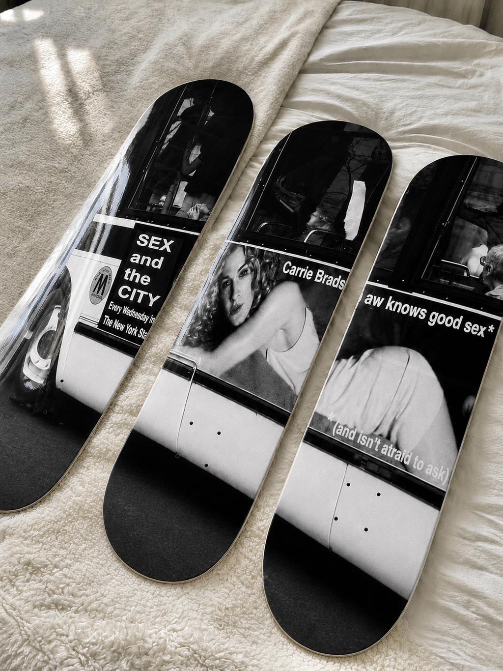 Carrie Skateboard Wall Decor Set