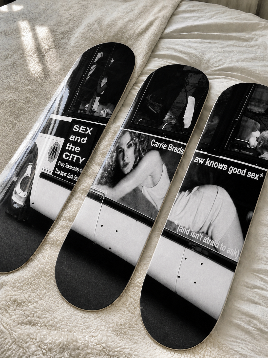 Carrie Skateboard Wall Decor Set