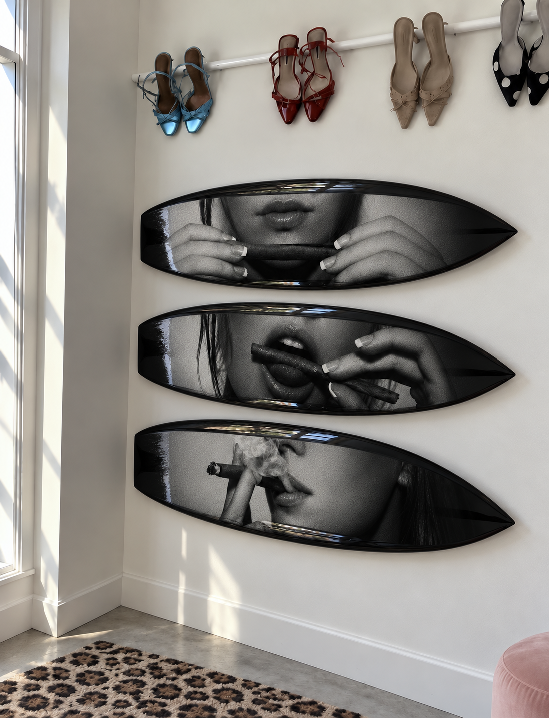 Music, Money, & Fa$hion - Three Surfboard Gift Set