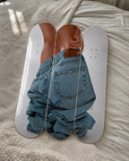 Cute Jeans Skateboard Wall Decor Set