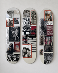 Custom Photo Insert Aesthetic Collage Skateboard Wall Art Set