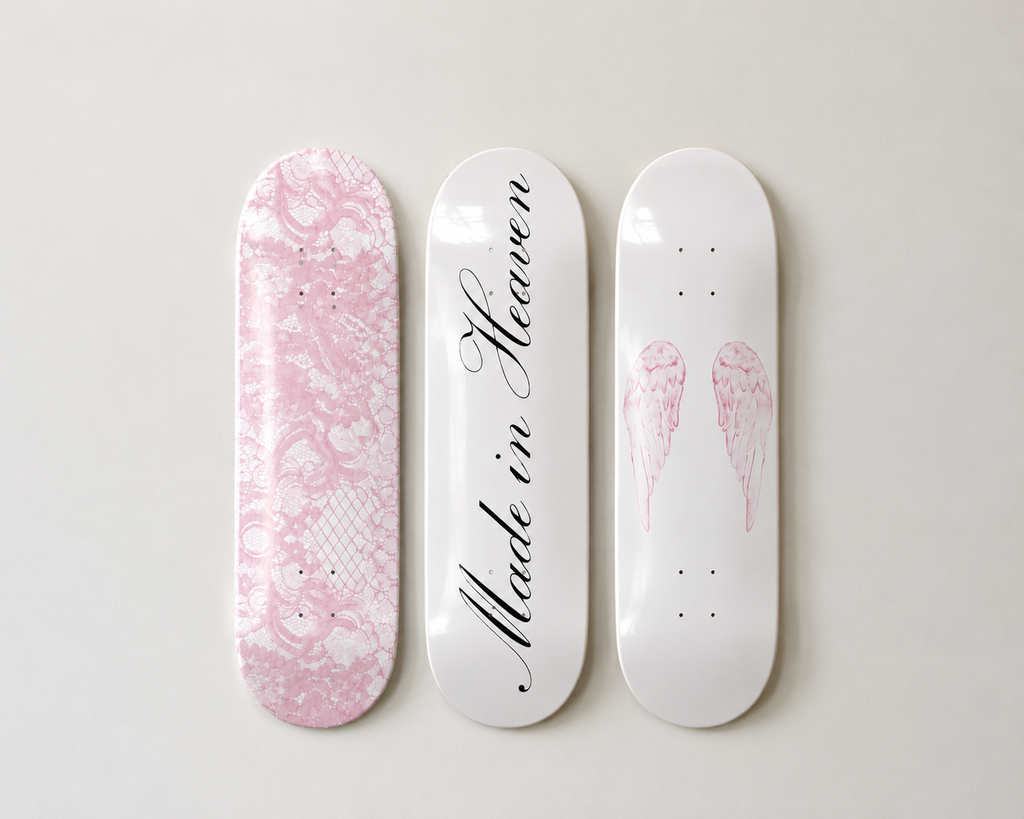 Made in Heaven Skateboard Wall Decor Art