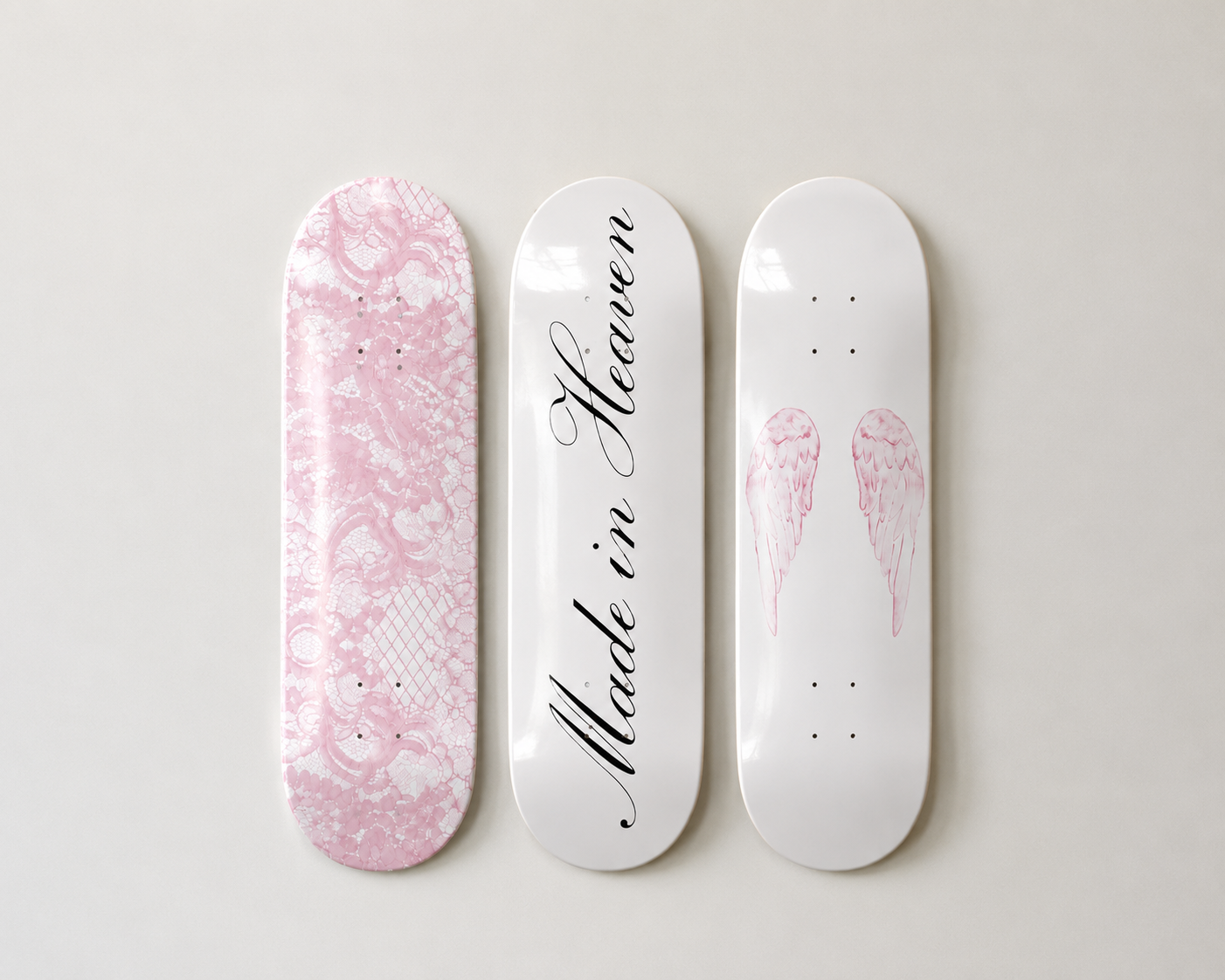 Made in Heaven Skateboard Wall Decor Art