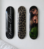 Fashion Demon Cheetah Print Skateboard Wall Decor Set