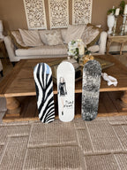 Isabel Marant and Zebra Print Skateboard Wall Decor Set
