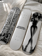 Isabel Marant and Zebra Print Skateboard Wall Decor Set