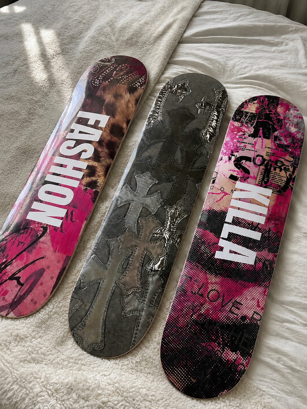 Fashion Killa Skateboard Wall Decor Set
