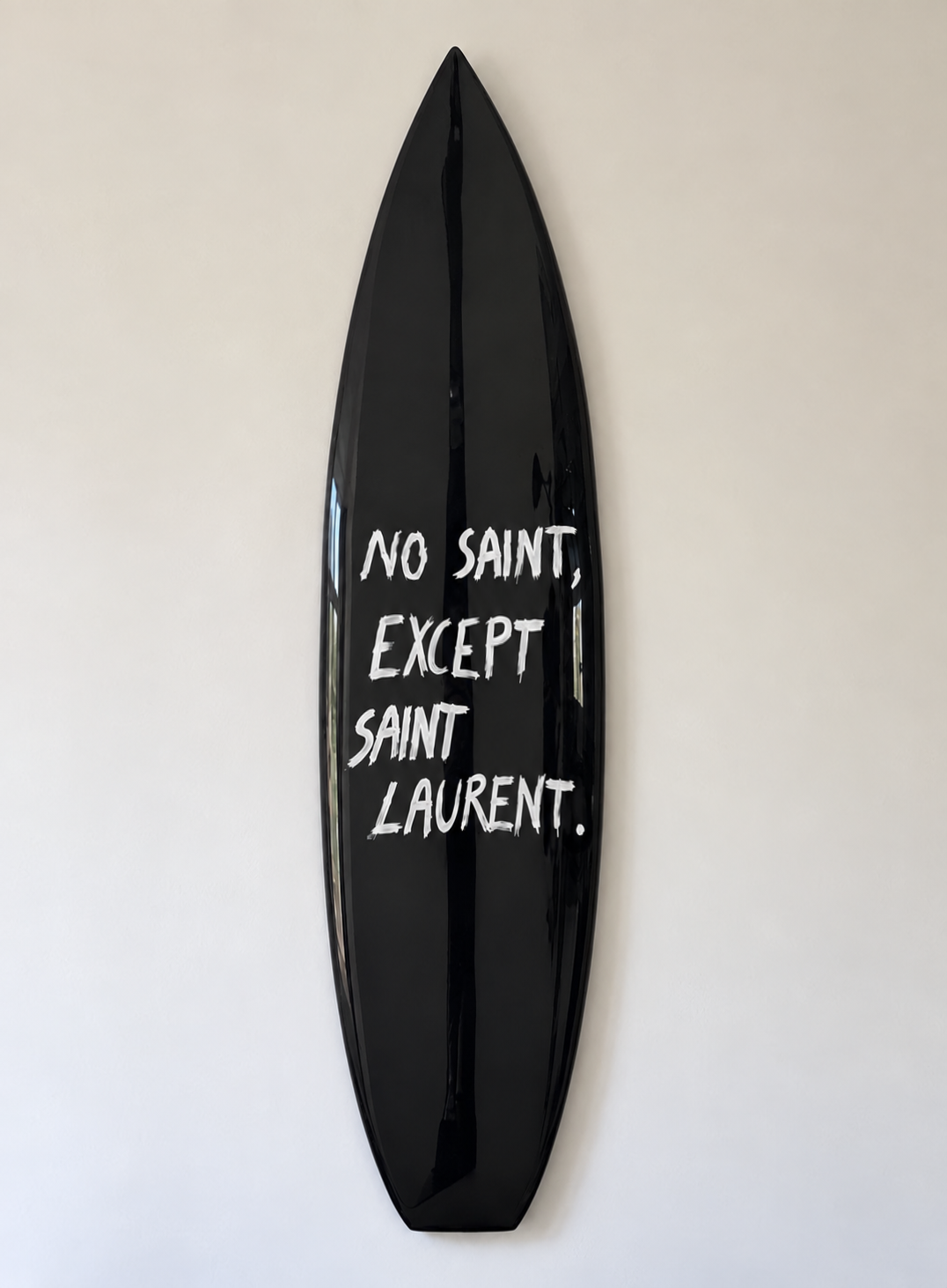 Saint Surfboard Wall Decor