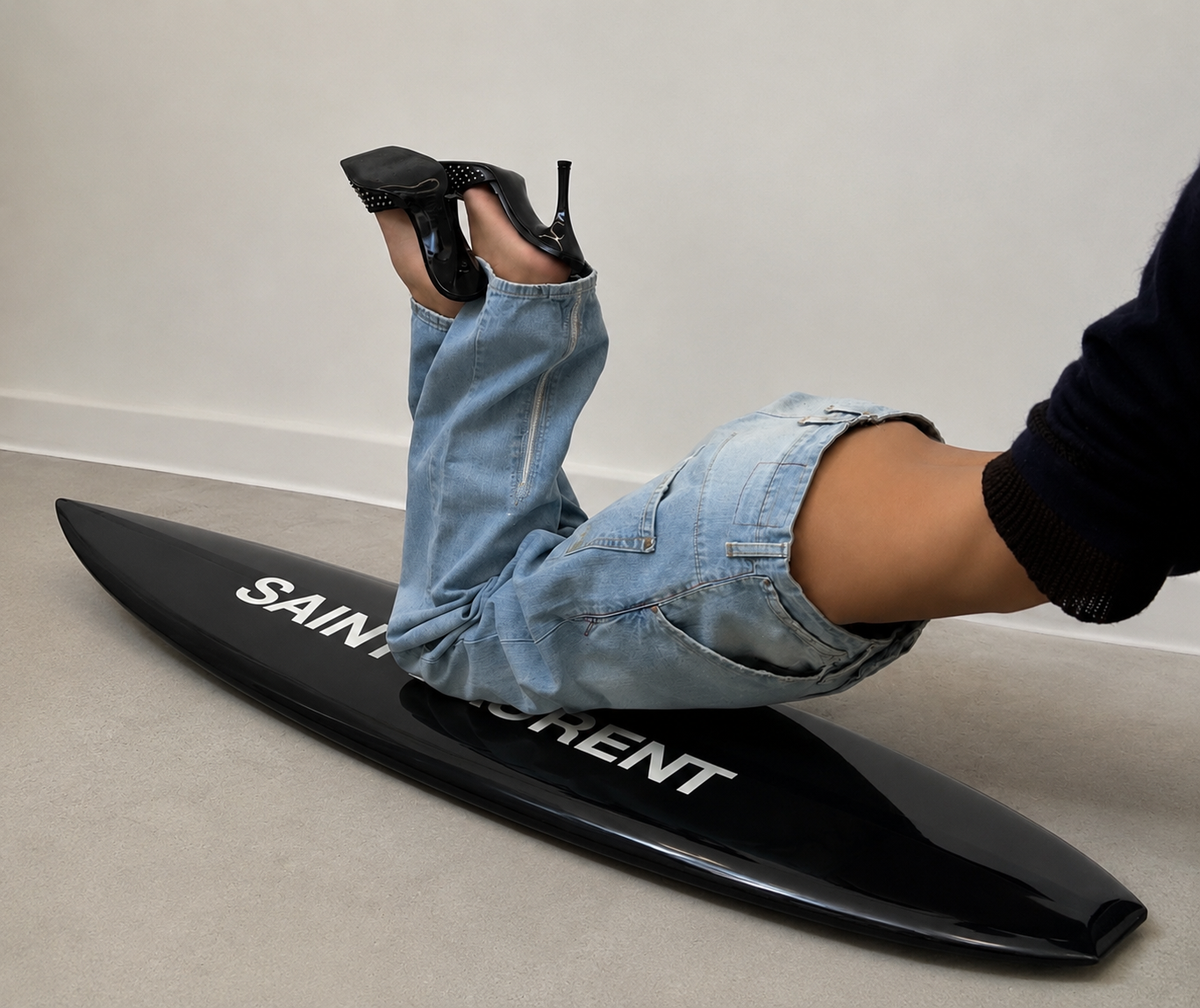 High Fashion Surfboard Wall Decor
