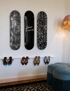 Laurent Cheetah Print Skateboard Wall Decor Art