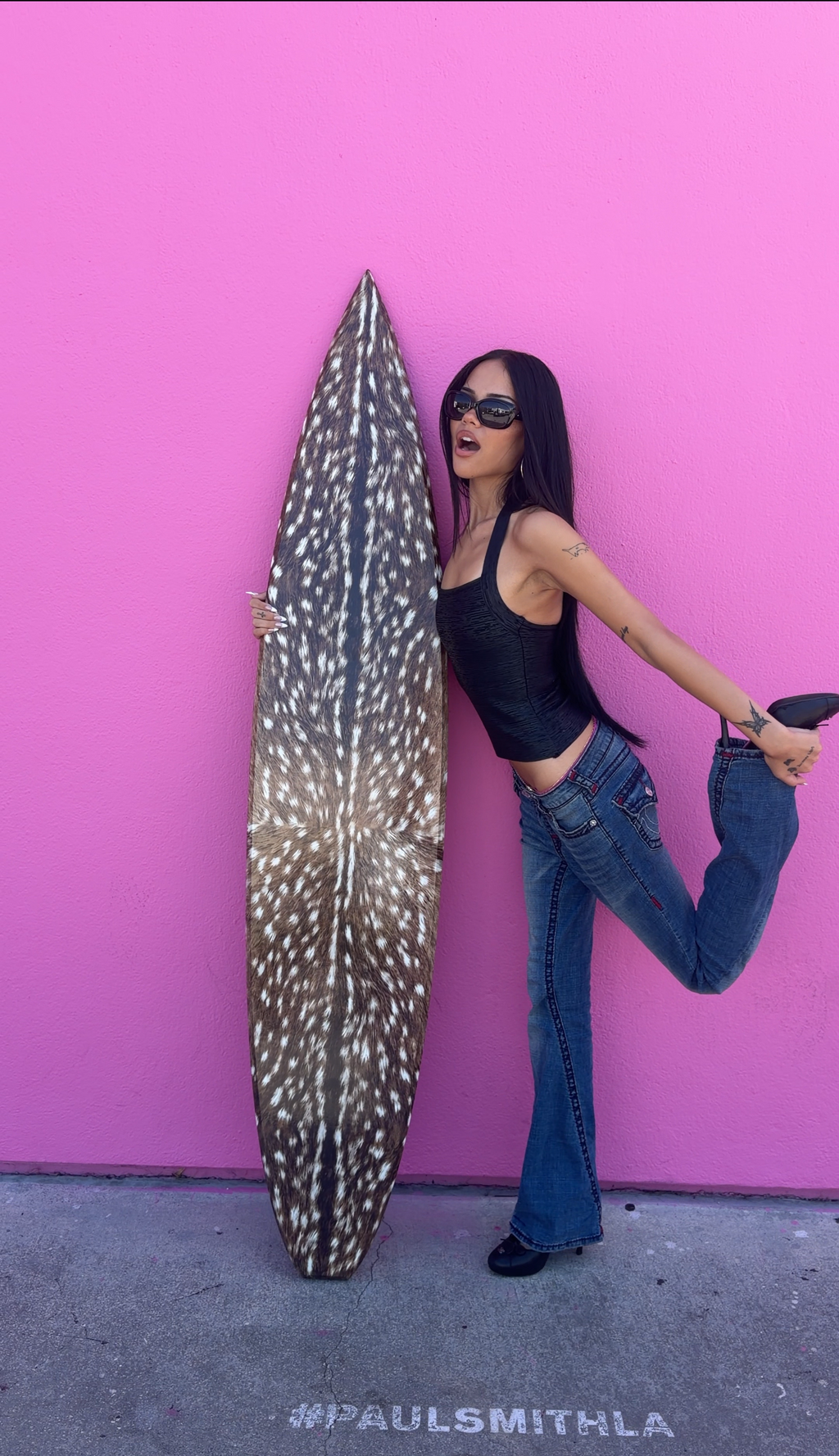 Bambi Surfboard Wall Art