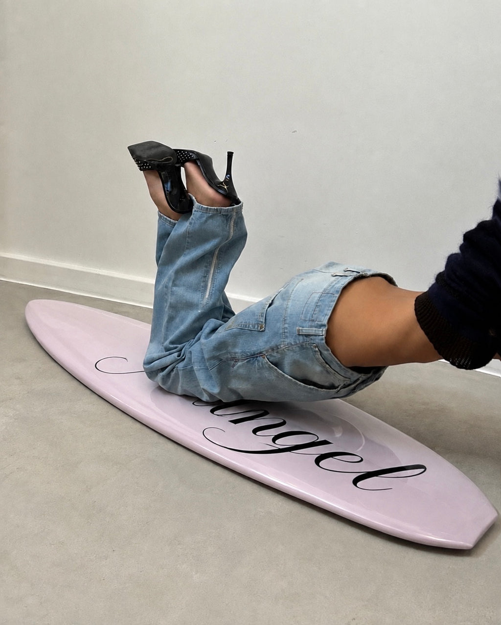 Angel Surfboard Wall Decor