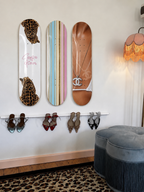 Chanel Cheetah Summer Skateboard Wall Decor Set