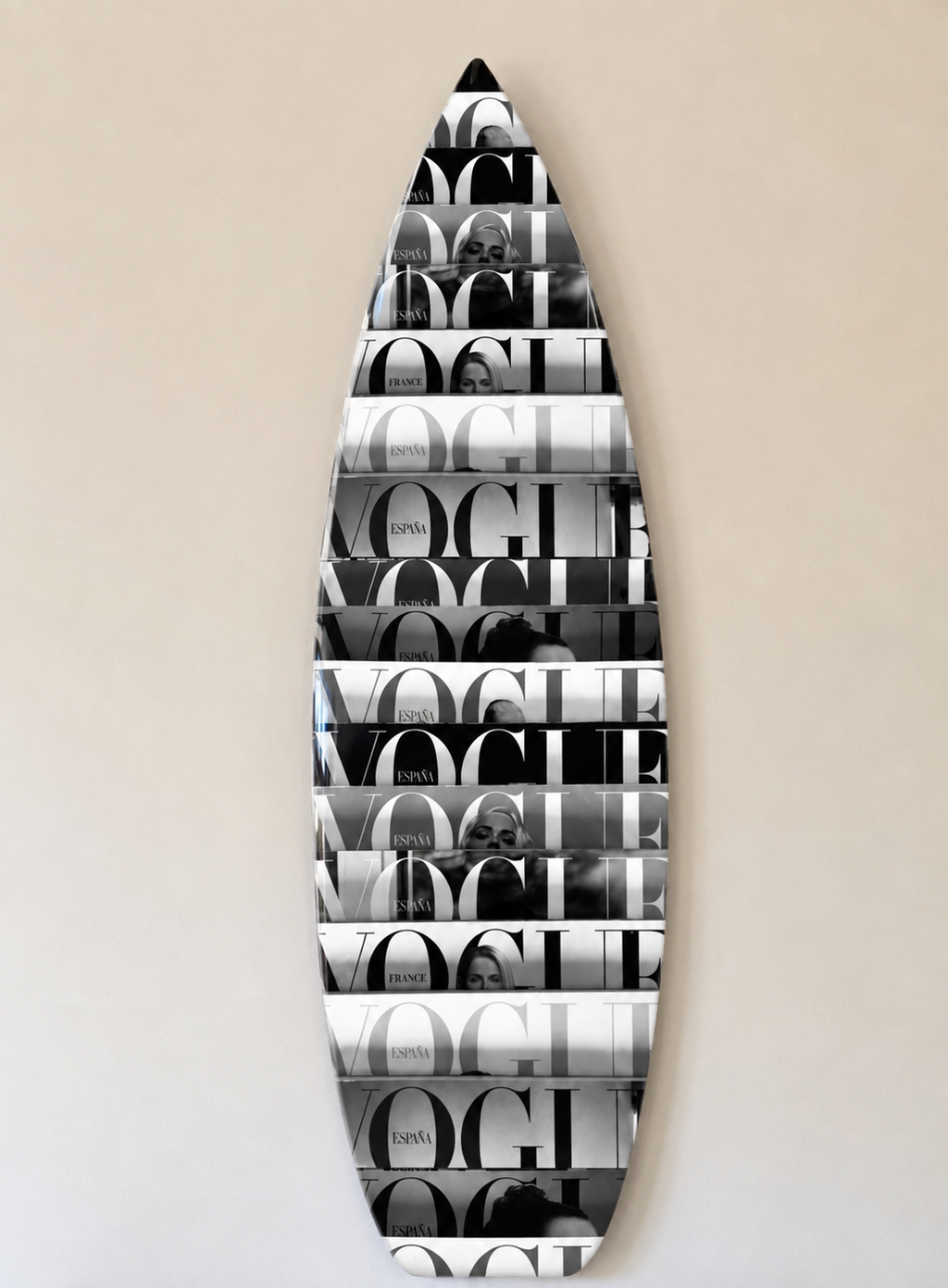 High Fashion Surfboard Wall Decor