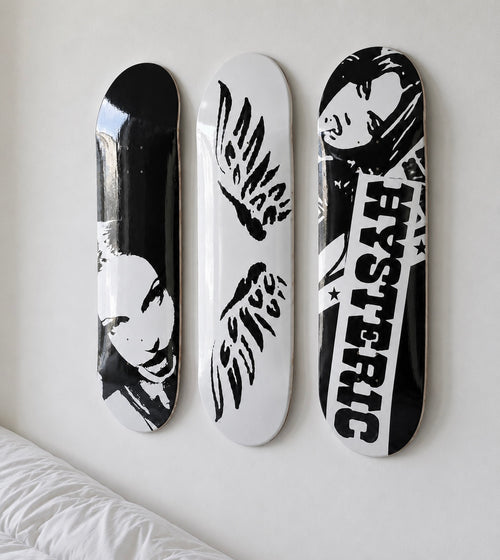 Angel Jolie Hysteric Skateboard Wall Decor Set