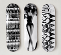 Vogue Saint Laurent Skateboard Wall Decor Set