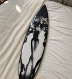 High Fashion Model Surfboard Wall Decor