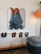 Cute Jeans Skateboard Wall Decor Set
