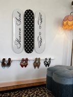 Heaven Sent Polka Dot Skateboard Wall Decor Art