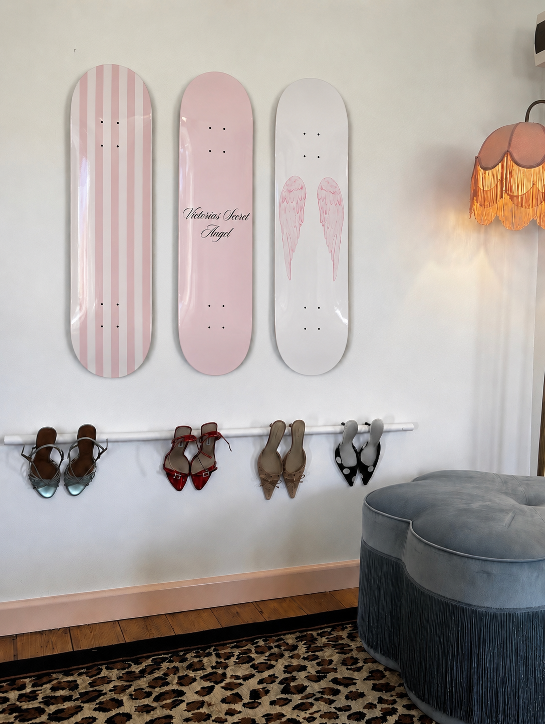 VS Angel Skateboard Wall Decor Art