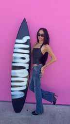Supreme Print Surfboard Wall Decor