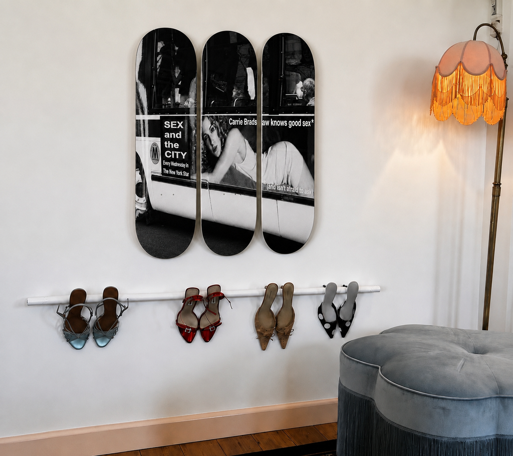 Carrie Skateboard Wall Decor Set