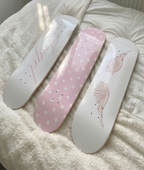 Angel Wing Polka Dot Skateboard Wall Decor Art