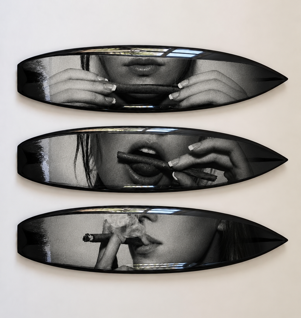 Music, Money, & Fa$hion - Three Surfboard Gift Set